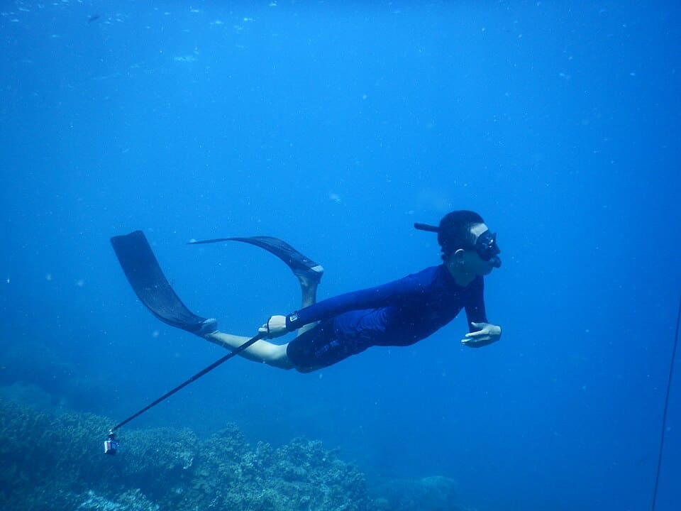Freediving in Nusa Penida