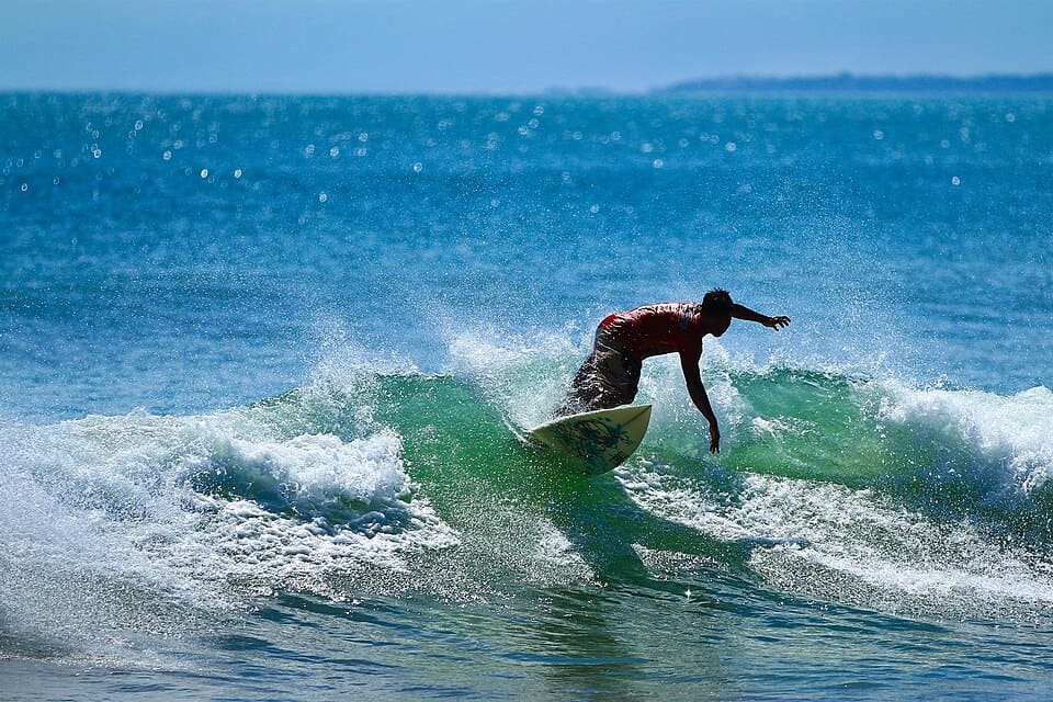 Surf lesson in Kuta